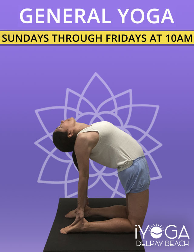 General Yoga - Sundays Through Fridays at 10am